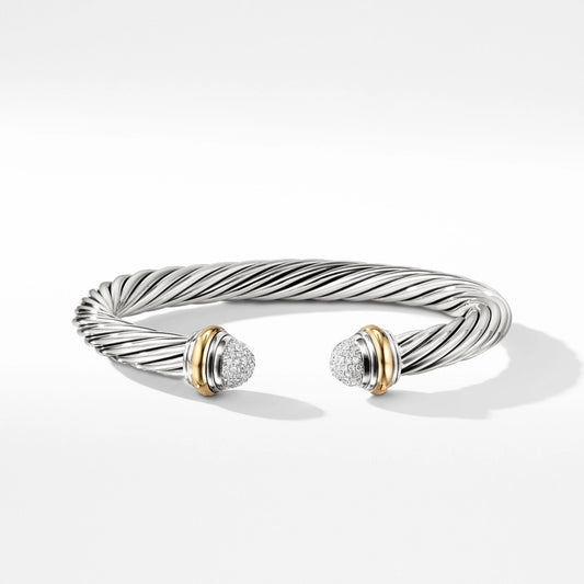 7mm Classic Cable Bracelet