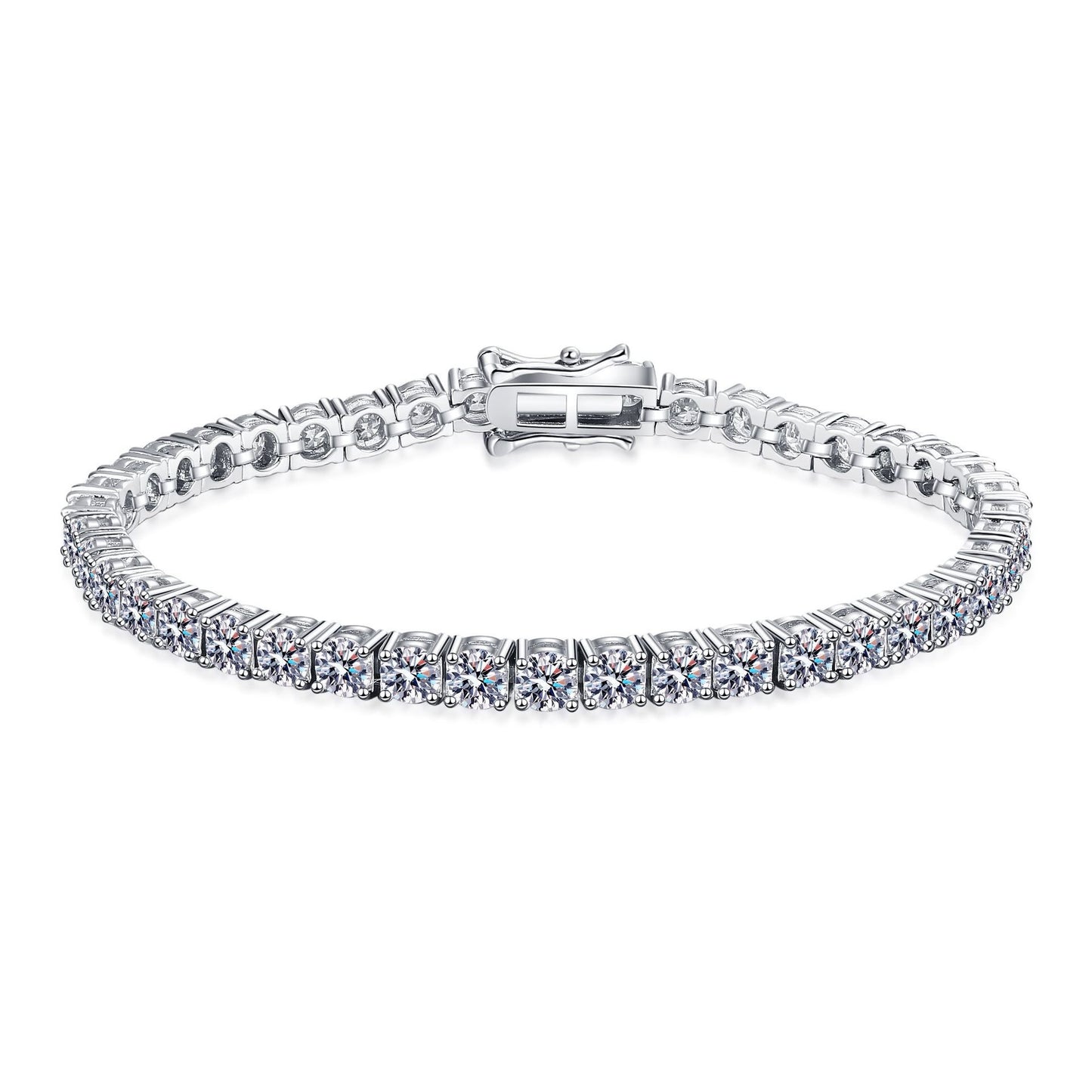 Sophisticated Moissanite Tennis Bracelet with Unparalleled Quality