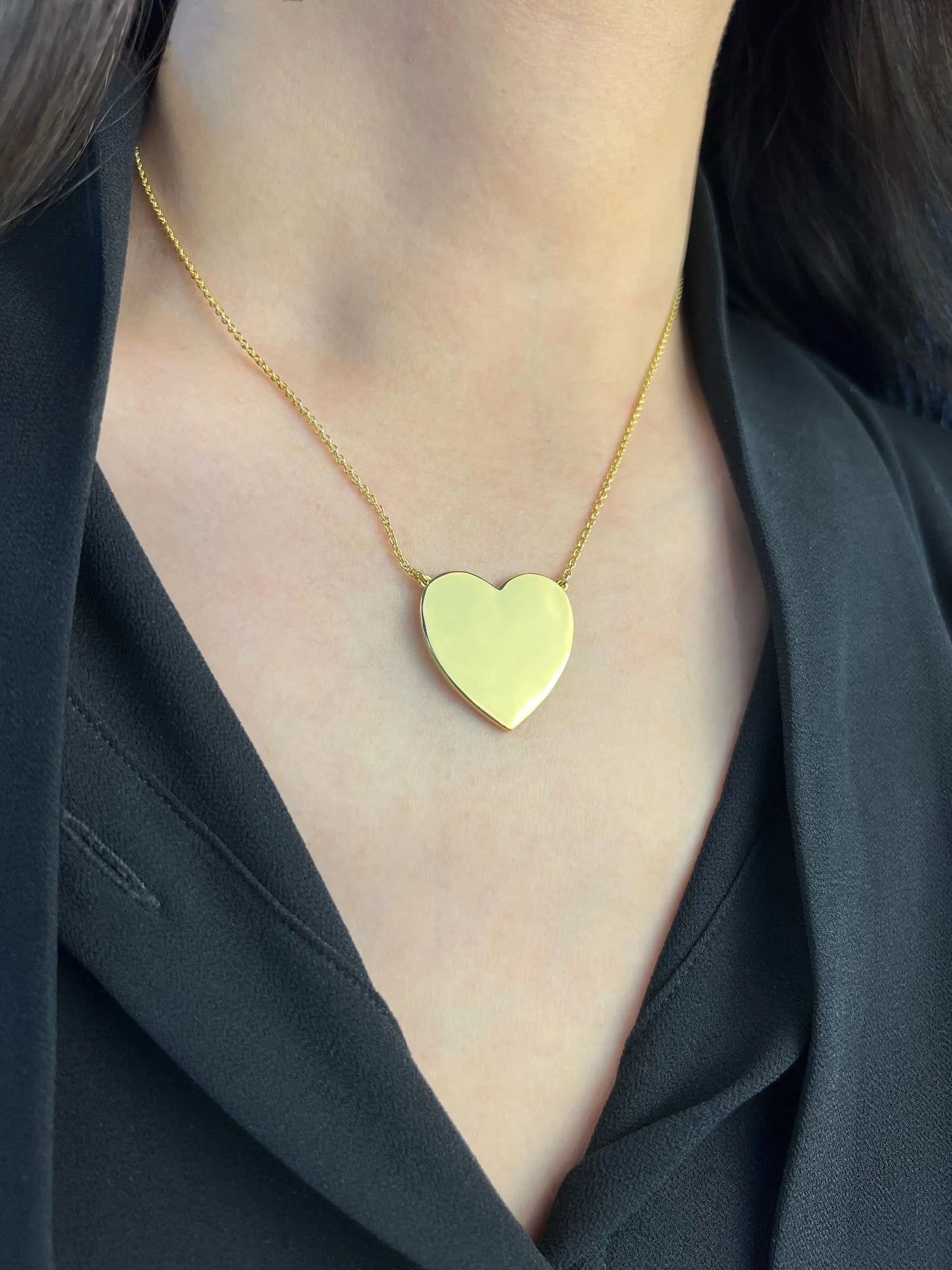 Express love at every moment with our EverHeart Necklace, featuring adjustable lengths and a double-sided charm.