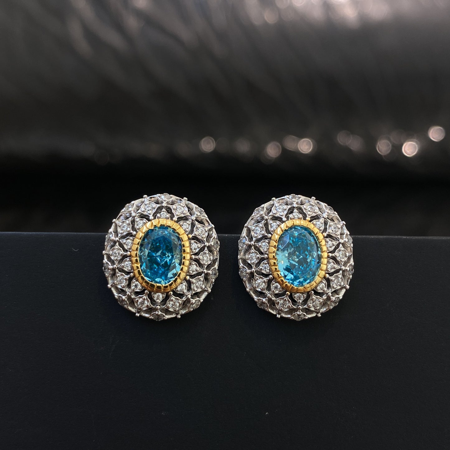 Aquamarine Serenade Earrings