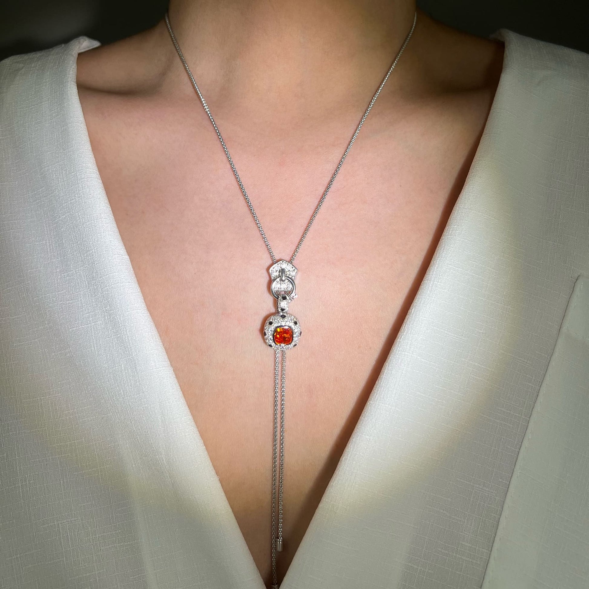 Mix and match magic: Zipper-Style Necklace breathes new life into pendants